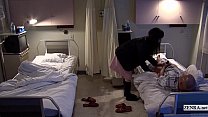 Handjob giapponese bizzarro sottotitolato senza censura dell'ospedale