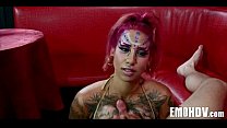 Emo slut with tattoos 0998