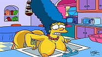 Die Simpsons Hentai - Marge Sexy (GIF)