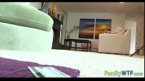 Husband and wife fuck the babysitter 524