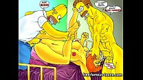 Parodie hentai des Simpsons vs Futurama