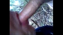 Me sucking cock in the woods