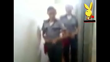 Uniforme da poliziotta in divisa da donna e da lancio con tanga