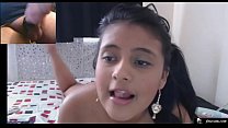 Hot Petite Latina Cam Girl Makes Me Cum