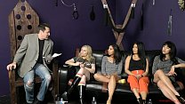 Aiden Starr Topless Interviews w/ Jayden Lee, Maya Mona, Jasmine Summers