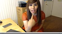 Universidad transexual hablar sucio en la webcam