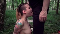 Slutty wife allowed to bondage blowjob cum swallow after punishment
