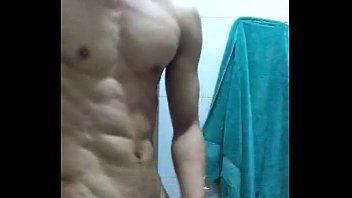 Six-pack Vietnamese boys have a very standard body with intense cocks