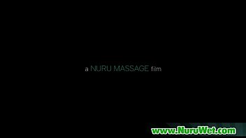 Busty slut gives oil nuru massage 20