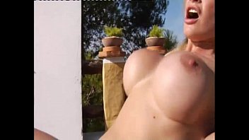 Italian pornstar with big tits fucked hard on the sun