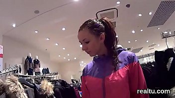 Exceptional czech kitten gets seduced in the supermarket and poked in pov