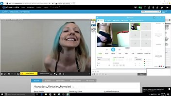 Горячая девушка наблюдает за тем, как большой член кончает на веб-камеру - camgirlstalk.com