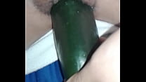 Penetration with cucumber