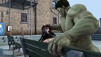 Hulk und Elektra ficken