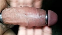 Ring make my cock excited and huge to the max