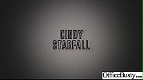 (Cindy Starfall) Tettona ragazza in sesso hardcore In ufficio clip-11