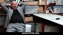 Shoplyfter - Teen (Ariel Mcgwire) Arrested And Fucked In Front Of stepDad