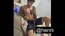 brasilianischer Junge @henriquelima zeigen Schwanz in s.