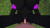 Minecraft Encounter with an enderwoman