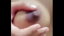 Sexy Sri Lankan Girl Playing with her titties