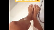 Video Instagram Irene Junquera doccia di riflessione
