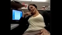 Milf On The Phone Playin With Her Pussy At Work