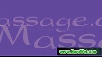 Massaggiatrice offre sesso durante un massaggio di nuru - JackVegas e ChristieStevens