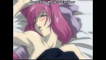 Очень горячая аниме-сцена секса от возбужденных любовников