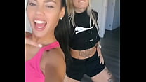 Micaela Caminiti y Apolonia Lapiedra haciendo porno primera vez
