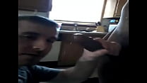 garçon blanc hétéro suce bbc pour la première fois caméra cachée