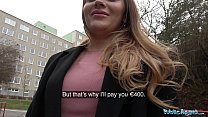 Buceta rapada russa transada por dinheiro