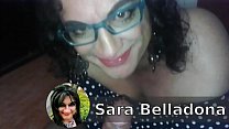 Sarah Belladona succhia il cazzo di Pepito Grillo