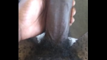 8.5 pulgadas de pene negro