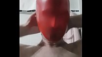 Make a wank with a latex balloon on your head and you will explode