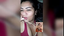 Indian bhabi sexy video call over phone