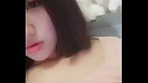 Chinese teen touching her sexy body - WatchHerNow.com