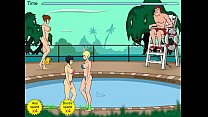 Tentakel-Monster belästigt Frauen am Pool - Kein Kommentar
