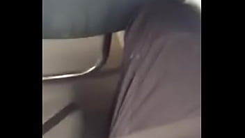 One guy with his nice cock and a lot of cum in public bus