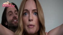 2018 популярная обнаженная Хизер Грэм показывает свои вишневые сиськи из полу-волшебной сцены секса на PPPS.TV
