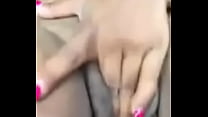 Jamaican girl playing with pussy