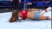 Nikki Bella gegen Carmella. Keine Gnade 2016.