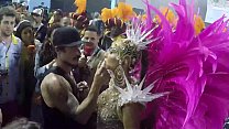 За кулисами Carnival 2019 перед выходом на Sambódromo - Sabrina Sato - Gaviões da Fiel
