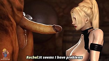 Rachel wird im Dungeon von einem Monsterschwanz gefickt - d. or Alive DOA (Regel 34)