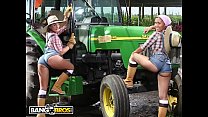 BANGBROS - Big Booty Farmin 'Throwback con Isabel Ice y Jordan Ashley