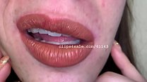Labios fetiche - Ziva Lips Video 1