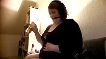 d. French BBW Carapuce31 on cam having beer 1