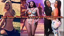 Iggy Azalea, Nicki Minaj und Cardi B Twerk Compilation