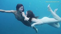 Девушки на Тенерифе, подводные лесбиянки