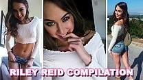 BANGBROS - Vídeo da compilação de uma hora da Petite Estrela Pornô Riley Reid