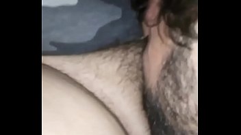 Letting her ex lover taste her pussy again she stays horny